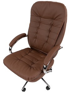 Офисное кресло CHAIRMAN 795 ЭКО, экокожа, коричневый